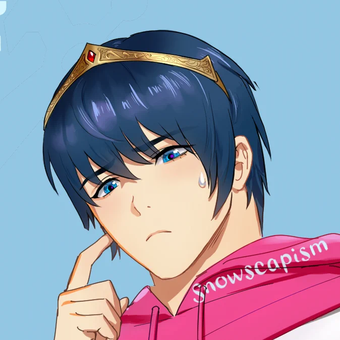 Marth in that FILA crop top hoodie
#FireEmblem 