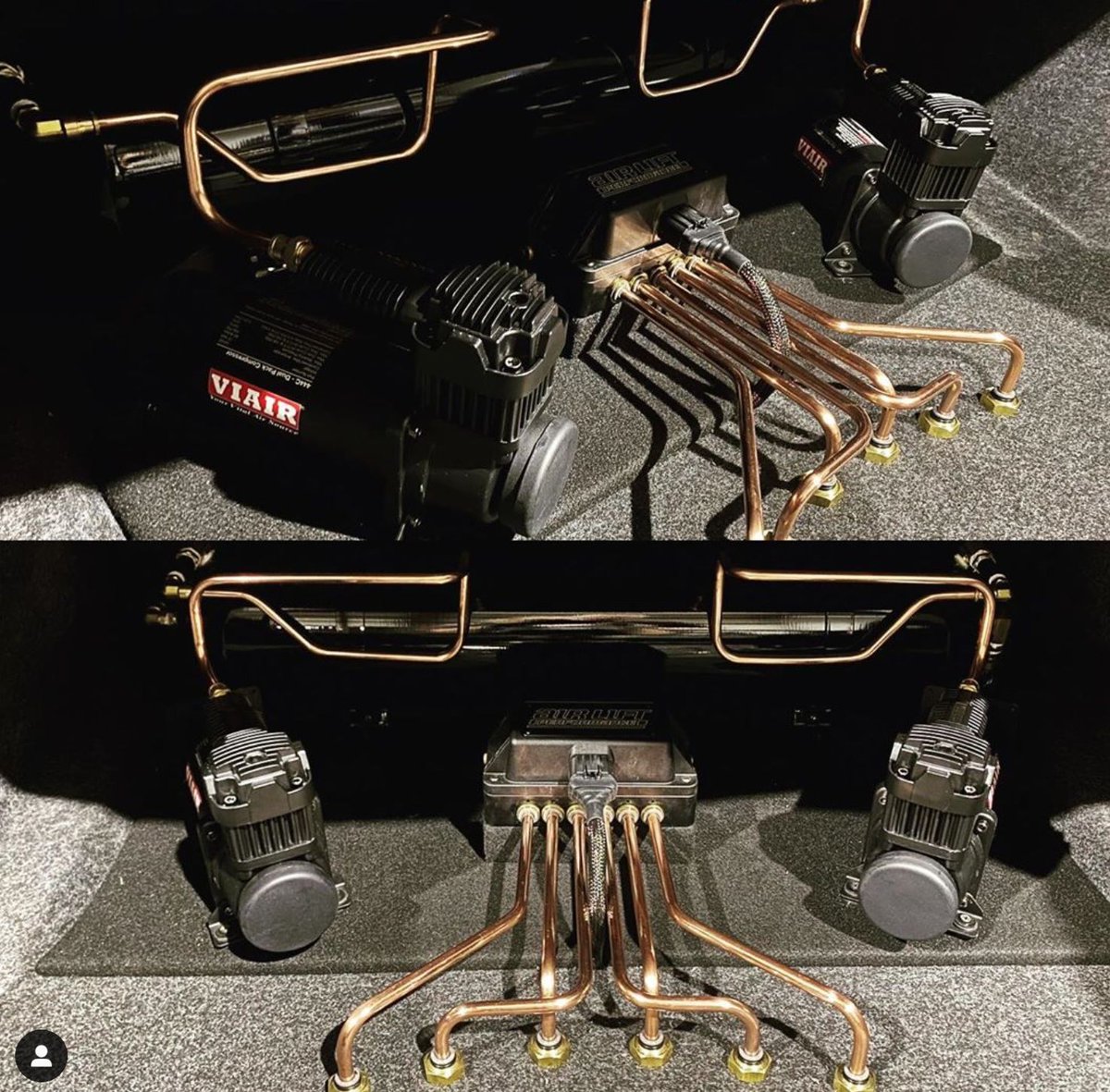 viaircorp's tweet photo. @jose_modfx #VIAIRequipped trunk setup
.
.
.
#poweredbyviair #viair #airsuspension #bagged #slammed #airride #airdout #compressor #tuckin #trunk #tank #compressor #laidout #stance #customcars #photo #like #repost #airtank #airout #gotair #psi #trunk #customtrunk #trunksetup https://t.co/u3QqjCaoBE