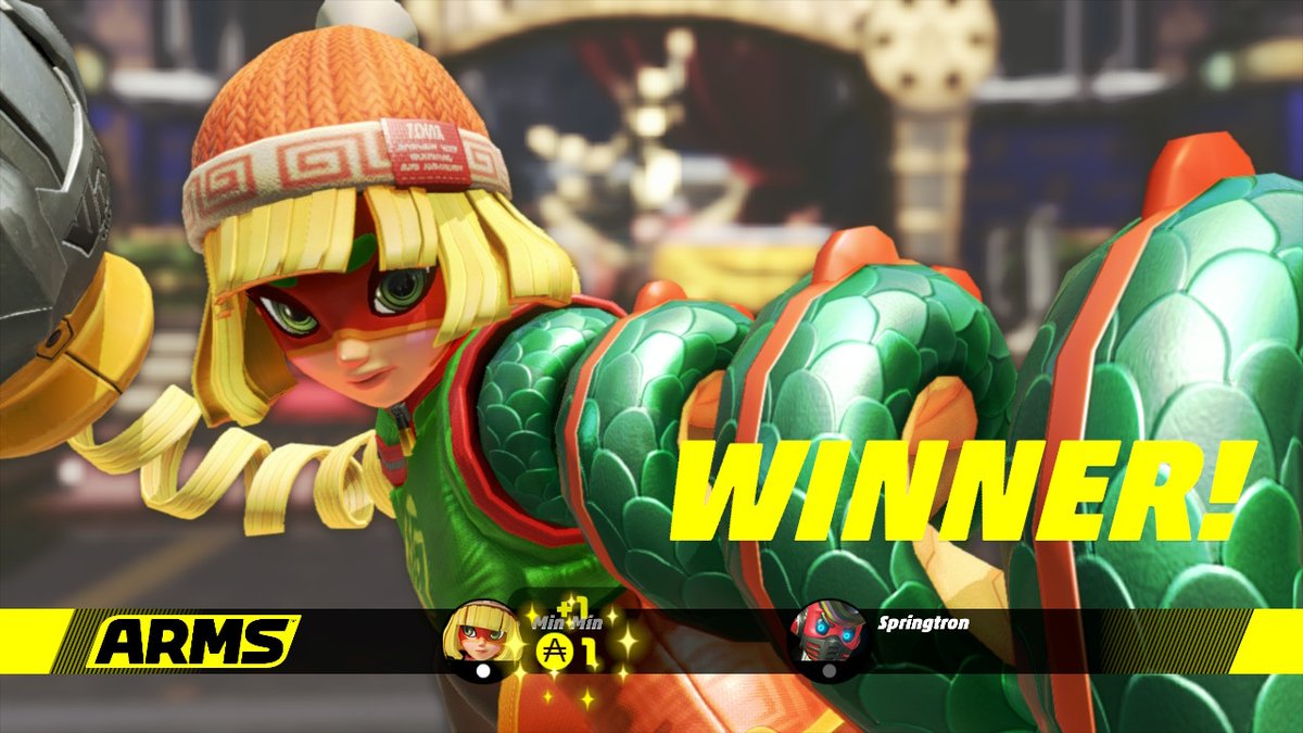 mastercasta2's tweet photo. #ARMS #NintendoSwitch https://t.co/SJdjO0MCpy