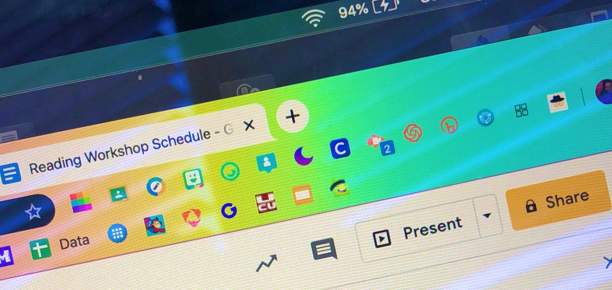 MrsHaleySchafer's tweet image. Updating and color coding my #GoogleChromeExtensions this morning. If you’re not following @heyashleyg, you should be! 🍎 🐾 #teachertribe #thirdgradeteacher