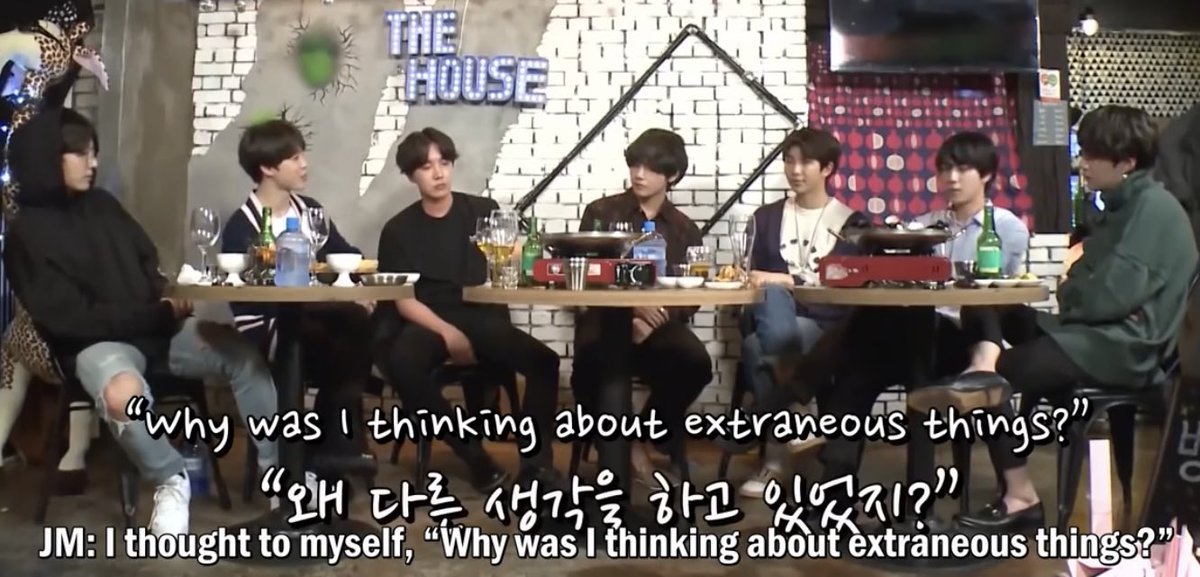 Jimin even mentioned it during their Festa Dinner Party in 2018. It made him emotional seeing it, especially since he was watching it during a very difficult time