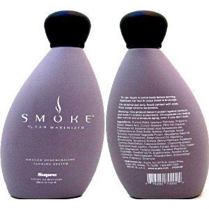 I was obsessed with a tanning lotion called Smoke. It had a sulfur smell which honestly is deranged given we were baking in these beds. But I did tell people if they didn’t want to buy a lotion to just moisturize before their session lol.