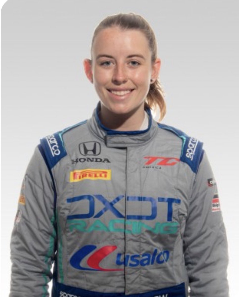 Olivia Askew Olivia is the daughter of American GT driver David Askew and competes in TC America in a Honda Civic FK8 TCR car. Olivia has shown great pace on her touring car debut this year and could be one to watch in the future.