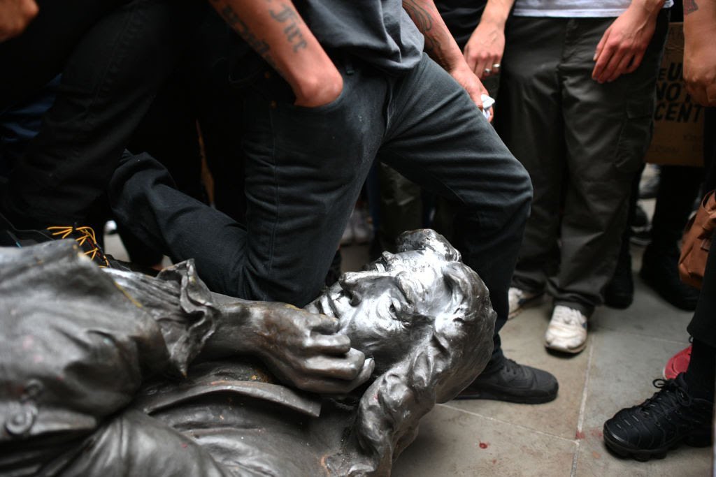 4) Protesters Topple Colonialist Monuments in England and Belgium as Black Lives Matter Demonstrations Spread Across Europe:“A statue of Edward Colston was tossed into Bristol harbor and monuments to King Leopold II were defaced in Belgium.”  @artnet  https://news.artnet.com/art-world/colonial-monuments-topple-europe-1880991