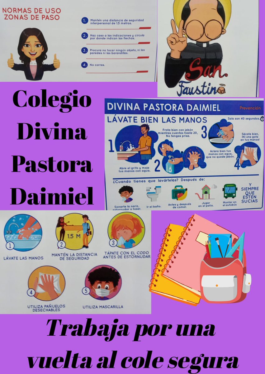 EL COLEGIO DIVINA PASTORA DE DAIMIEL RESPETUOSO CON LAS MEDIDAS SANITARIAS ACTUALES APUESTA POR UNA VUELTA AL COLE SEGURA.