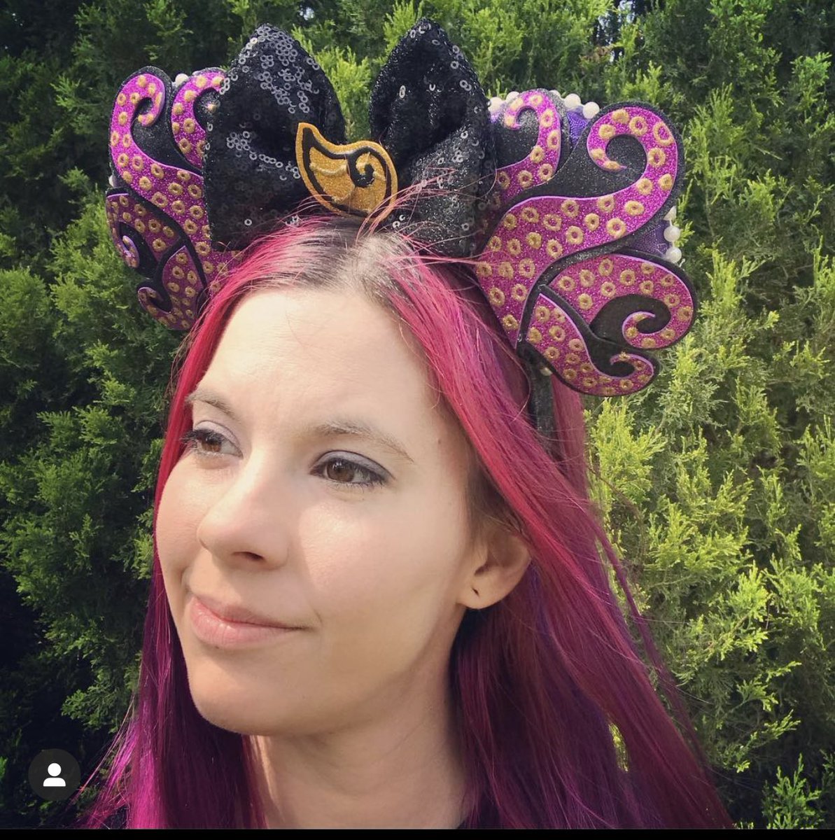 Alkalined13's tweet photo. Ursula ears cuz she's the best #ToppsDigiCon https://t.co/m1bJZ0YcwA