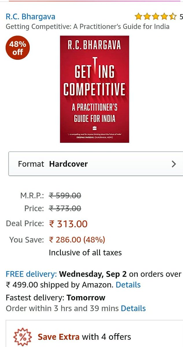 krishnDG's tweet image. Why is it so hard to do? #GettingCompetitive. #RCBhargava  former senior bureaucrat, chairman Maruti Suzuki brings his vast experience to bear on the subject @HarperCollinsIN  Available at bookstores and online