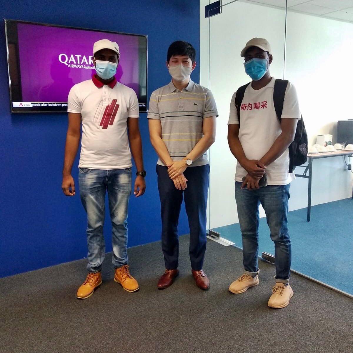 GeaInstitute's tweet photo. Great to see Abir and Rahman back at campus with Mr James! Stay safe!
--
Global Executive Academy (GEA)
#work #career #train #diploma #singapore #malaysia @geainstitute @geainstitute.kualalumpur @geainstitute.penang @geainstitute.johor @geainstitute.sarawak
@geainstitute.dhaka https://t.co/rapeohcX3B