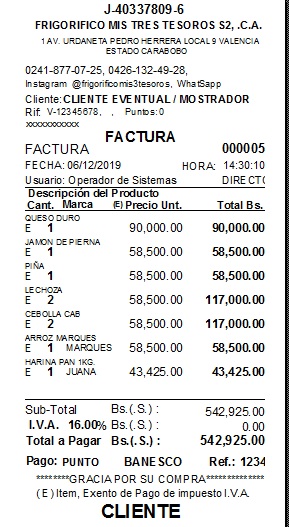 SISTEMA_EXPERTO's tweet photo. SOFTWARE INTEGRAL ADMINISTRATIVOS CHARCUTERIA &amp; CARNICERIA , SISTEMAS EXPERTOS, C.A., CASA DE SOFTWARE. ,  0414-623-86-72, WHATSAAP 0416-466-47-64 https://t.co/6Htc578Qy6