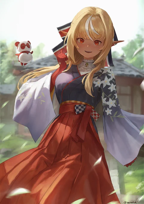 #誰か優しい人が拡散してくれてフォロワーさんが増えるらしい 
I am making Hololive Fantasy fan illustrations set right now, might as well use the tag to promote it.
Pekora is next!
よろしくお願いします! 