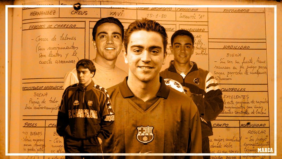 En 1997, Xavi est déjà un joueur majeur de l’équipe réserve du Barça alors qu’il n’a que 17 ans, cette équipe sera même championne de sa division grâce à un grand Xavi notamment..Le monde des jeunes semble trop facile pour lui, il faut passer chez les adultes maintenant..