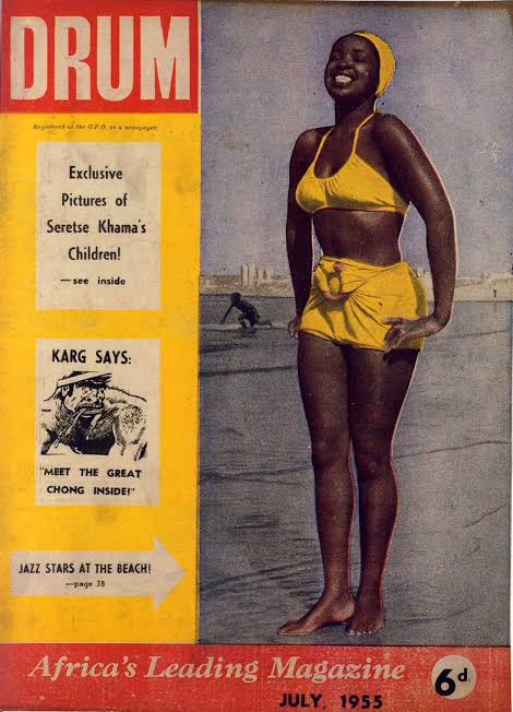 Then they were finally create a beach scene AT the beach! This was in 1955 on tour in Durban. Jazz artists and fans had taken the train inspired by The Jazz Train in the US touring various cities in SA and outside the country. Again, iconic.