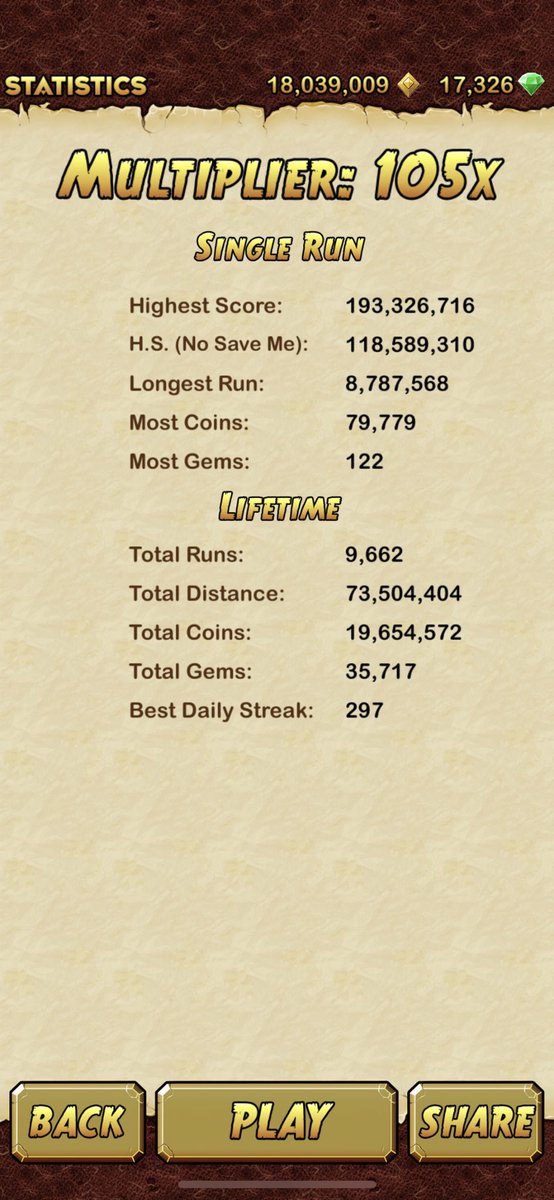 Echostar_K's tweet photo. @TempleRun 🙌🏻🏃🏻‍♀️ https://t.co/nCJO5bjXgV