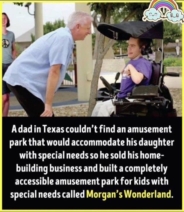 Dad built accessible amusement park for kids bit.do/fHXT2 #accessibility #inclusion #DiversityandInclusion