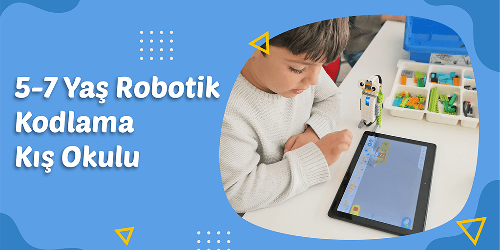 5-7 Yaş arası çocuklara yönelik robotik ve kodlama eğitimleri başlıyor.

Çocuklar yapboz birleştir gibi kod bloklarını birleştiriyor, oyunlar, uygulamalar yapabiliyor ve bunun için programlama bilgisine ihtiyaç duymuyor.

Detaylı Bilgi ve Kayıt İçin: robotakademi.org