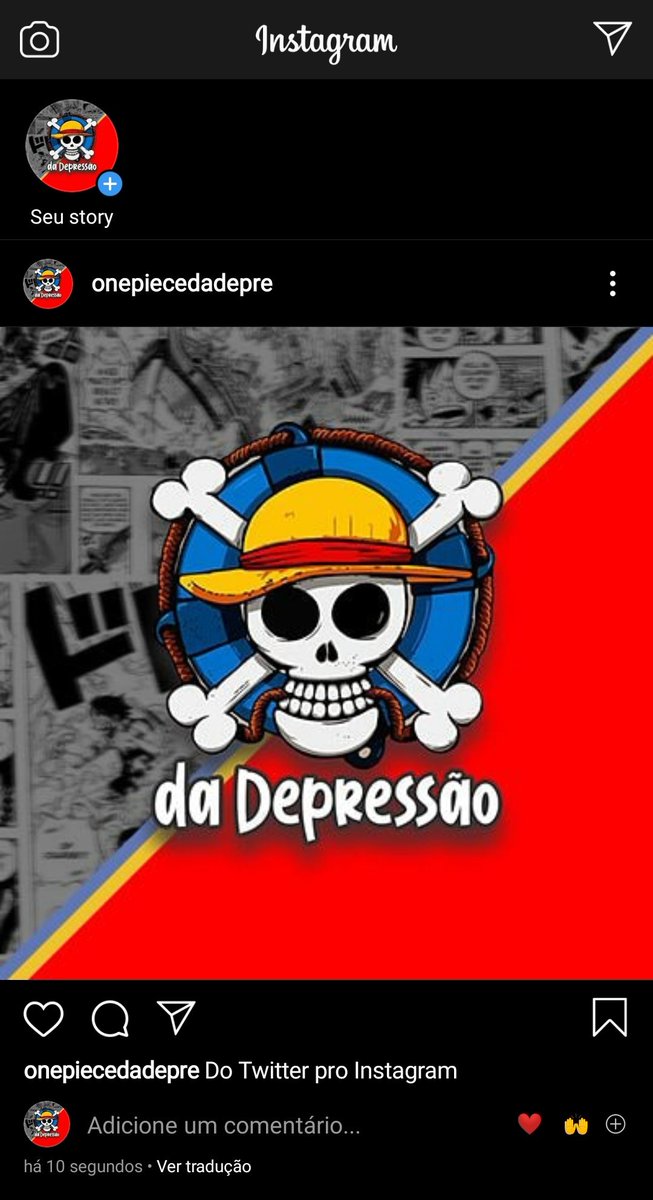 One Piece Da Depre A Twitter Agora Temos Um Perfil No Instagram Tbm Da Uma Moral E Segue A Gente La T Co G2mkfy3ike