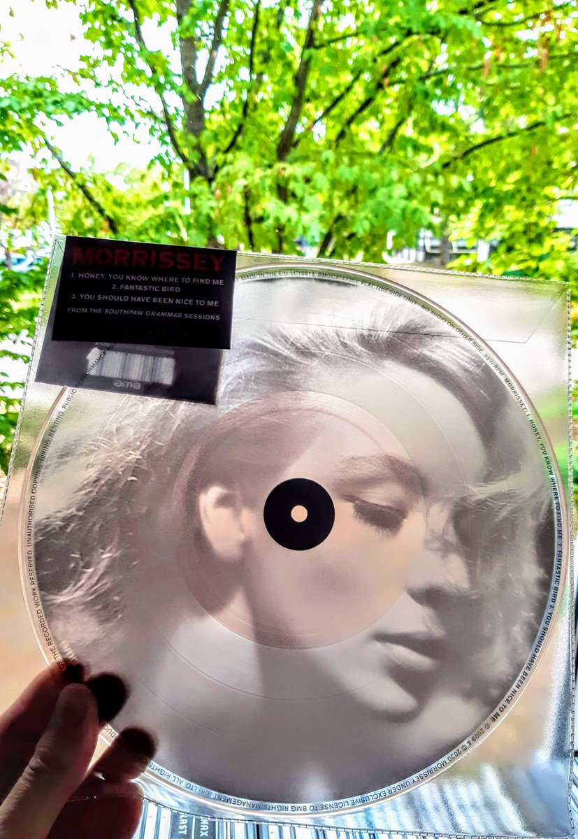 Suedehead71's tweet photo. She's a beauty, as was the whole of #southpaw #grammar #morrissey #1995 @rsd2020 https://t.co/61dn8G5WFr