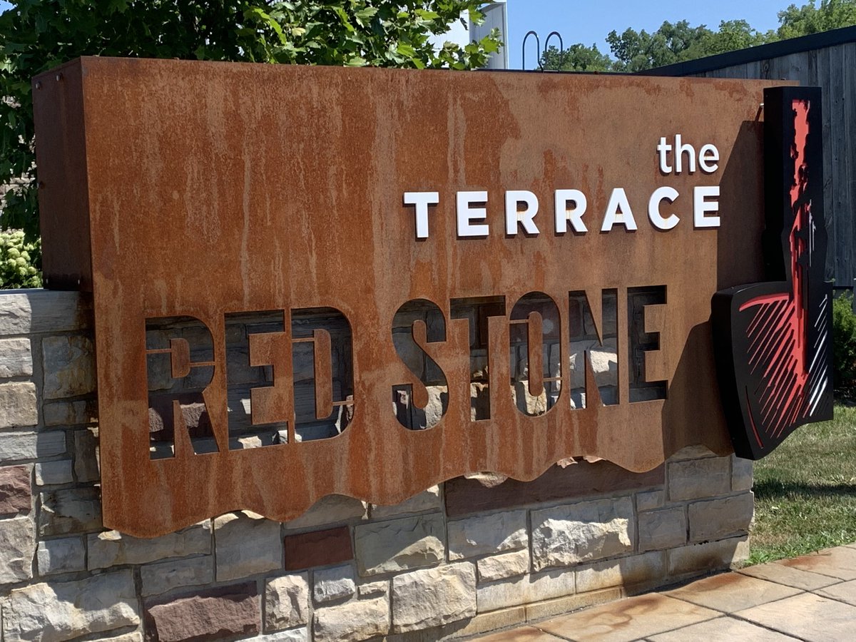 Go local. One of my Fav ciders and the outdoor terrace is set up beautifully for social distancing #CanadaUnited #Redstone