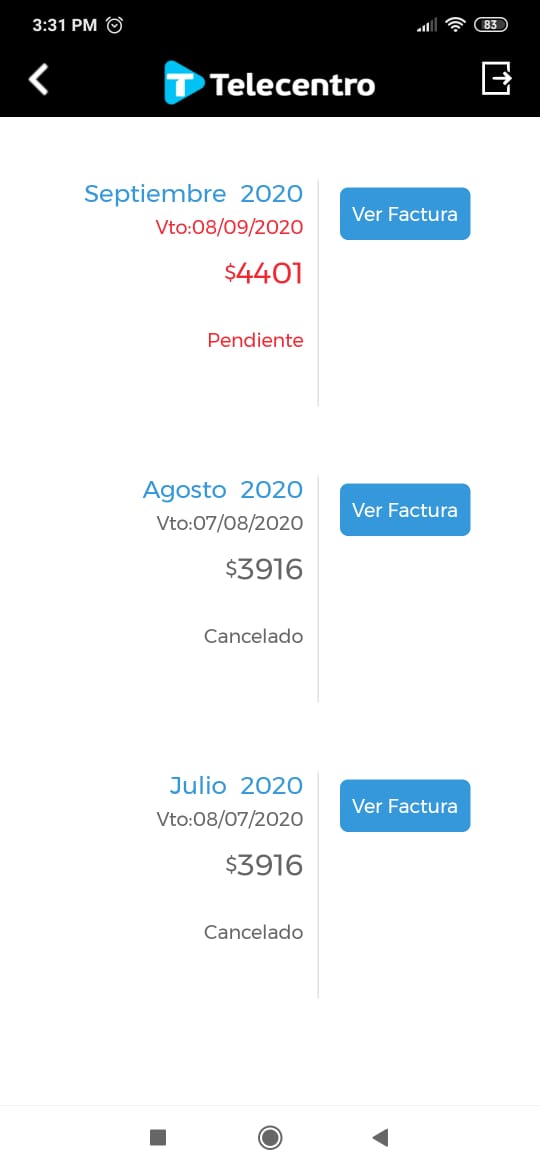 FreynelS's tweet photo. Buenas tardes @TeleCentroAr @TeleCentroAyuda se supone que no se puede aumentar hasta diciembre pero para la factura de septiembre aumentan sin ninguna vergüenza @ENACOMArgentina @DNDConsumidor https://t.co/tAmtswzVFA