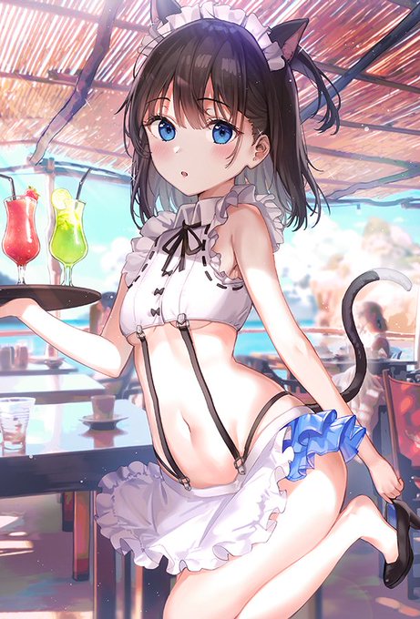 おかえりなさいませ、ご主人様🍹 https://t.co/wCkHc9RFMw
