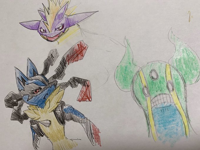 ルカリオのtwitterイラスト検索結果 古い順