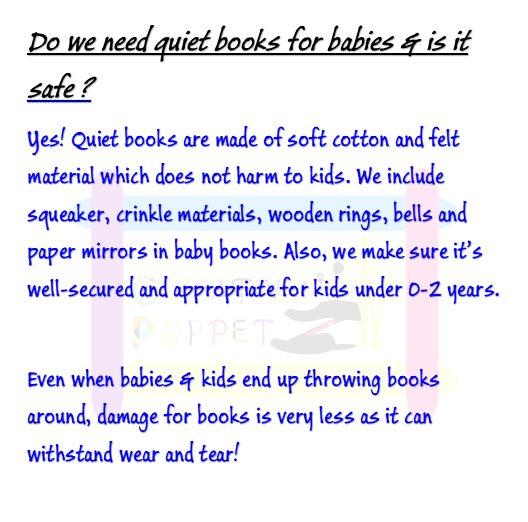 creativepuppetz's tweet photo. Need for Quiet Books &amp; How Creative PuppetZ works !!
( swipe through the pictures ) 

DM to know more !
#creativepuppetz #clothbooks #handmadebook 

#handeyecoordination #focusskill #traveltoy #softtoy #feltbooks #finemotorskills #concerntration #customproducts #custommade https://t.co/nQFzRwkUsC