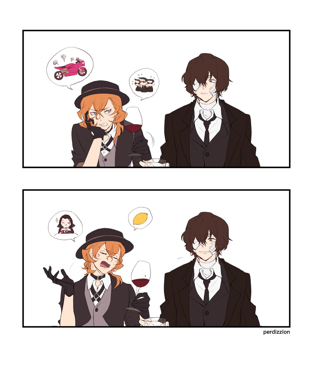 dazai knows how to effectively shut chuuya up ?
#太中 #双黒 