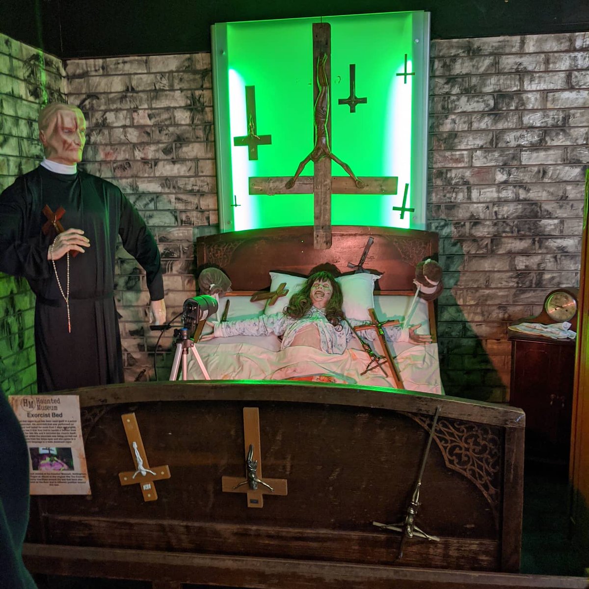 LJThorne's tweet photo. Nothing like visiting your local haunted museum https://t.co/sLDVtVsCJ7