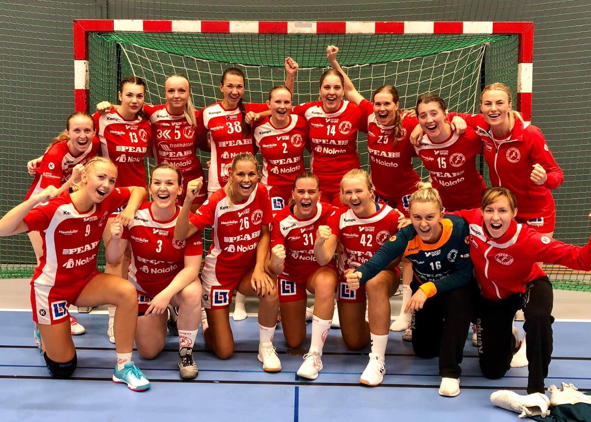 Första träningsmatchen mot Skara U. 25-19 (10-9).