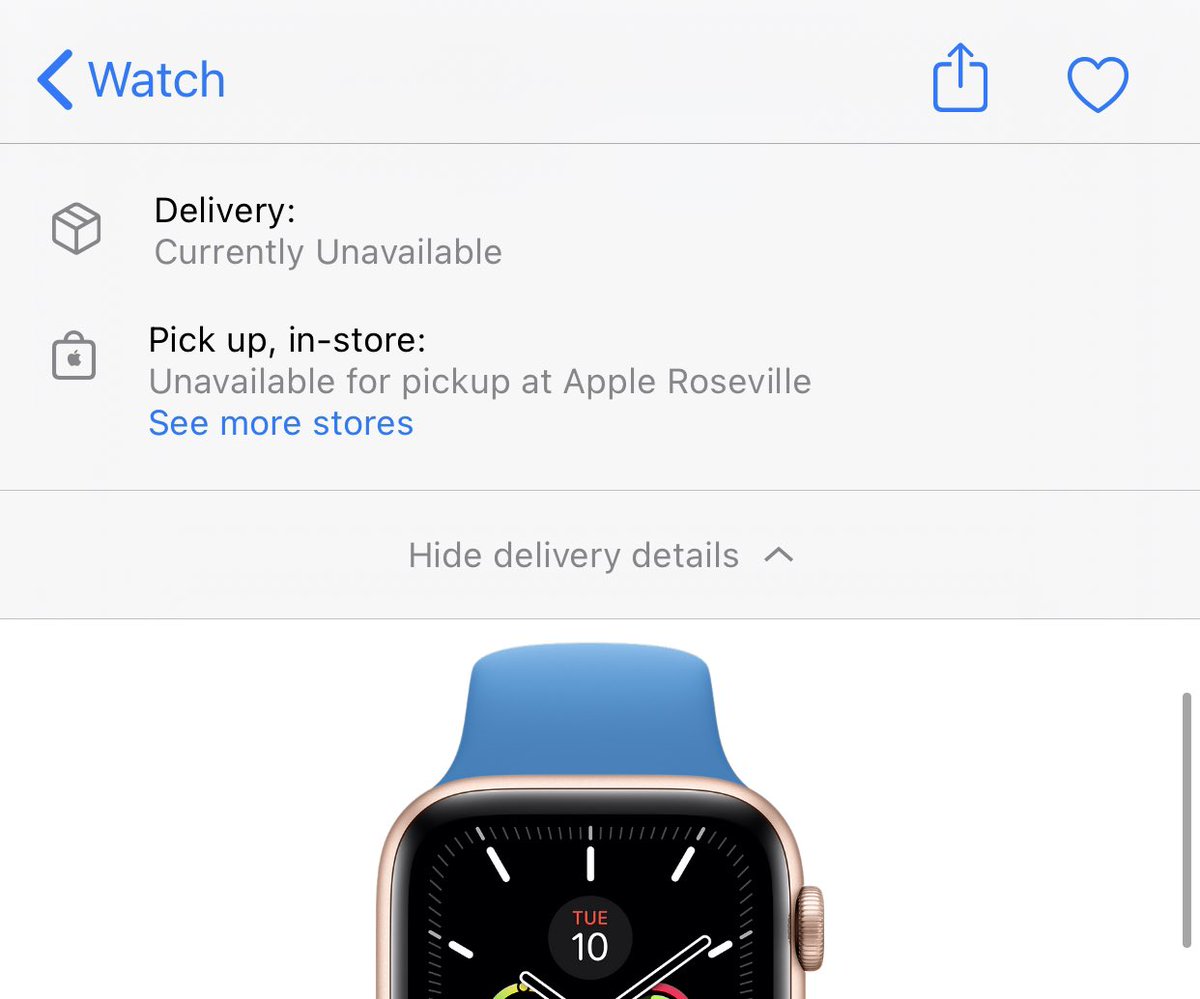 Pick Up Apple Watch Delivery Unavailable Apple Watch Ultra GPS