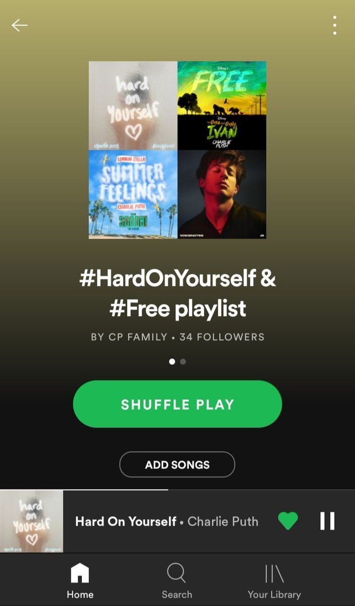 CPFAMILYGC's tweet photo. Streaming Marathon, day 3 ๐๐ถ
If you wanna join, check my bio for the link tree! All info is there! ๐
If you created a US account, add this playlist, I made it specifically for our Streaming Marathon:
https://t.co/vrdBERWFVD
@charlieputh #CPF #StreamingMarathon https://t.co/TCjcJRq7mG