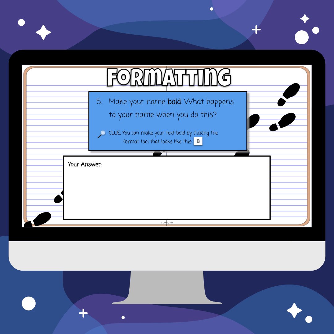 mrs_olivetech's tweet photo. Brush up on your formatting tools with the ⭐️Google Docs📝Scavenger Hunt🔍⭐️

🍎Check it out here: https://t.co/4xOlHyAEOq

#edtech #virtuallearning #hybridlearning #googledocs #introtogoogledocs #GoogleClassroom #teacherspayteachers #tpt https://t.co/ELZSA2Yn0S