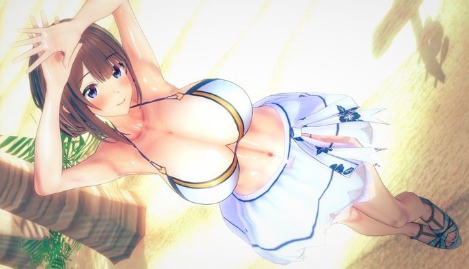 一夜ちゃん https://t.co/NDDjwcApOj ぼに～先生のオリジナルキャラクター一夜ちゃんです。本当にとてもきれいで···エロいです!#コイカツ  シーンとキャラクターは借りています 