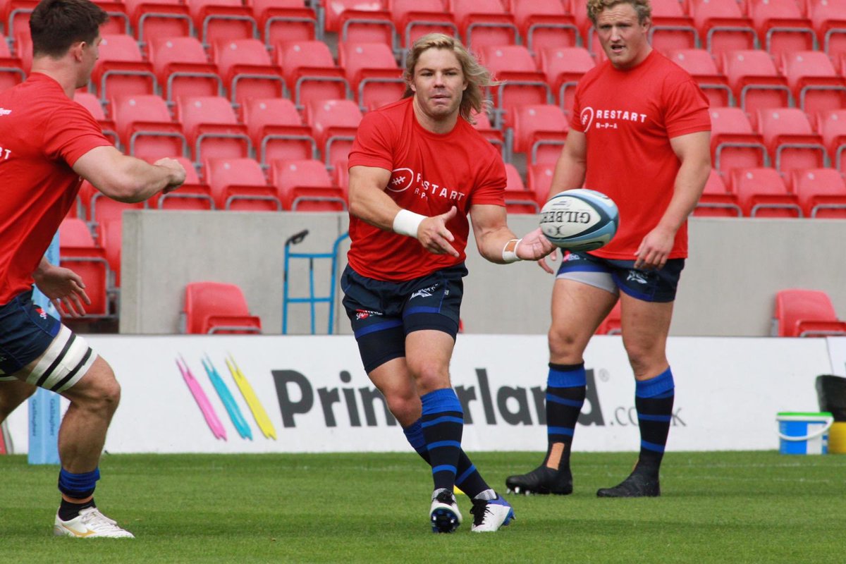 theRPA's tweet photo. 📸 Highlights from the first 4 #GallagherPrem games for #RestartWeekend2020
Massive thanks to the clubs, players and fans for showing their support so far 👏🙏
Get involved in the action this weekend for @RestartRugby + players’ mental health👉 https://t.co/n8sqooN7Pe https://t.co/mWRMPZdSah