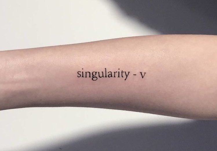 Singularity 1: @/soosoo.tattoo (insta)2, 3 & 4: unknown