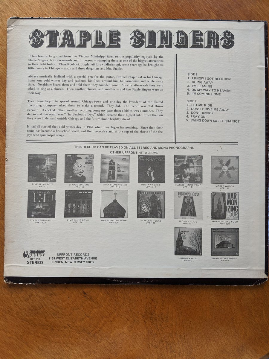 "It had all started that cold winter day in 1951 when they began harmonizing."