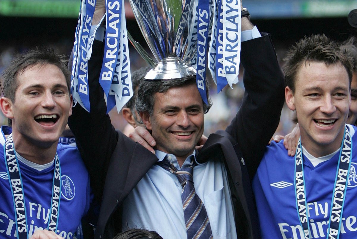 Chelsea (04-08):Jose revolutionized Chelsea, helping them to secure their first title in 50 years, setting records, including the most pts ever achieved in the Premier League then (95) and the fewest goals conceded (15). Winning 5 trophies in 3.5 years, laying the foundations