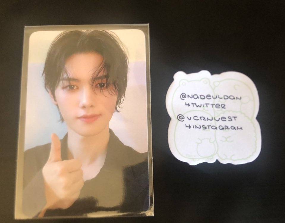 wts cravity minhee ktown fansign pcdm if interested