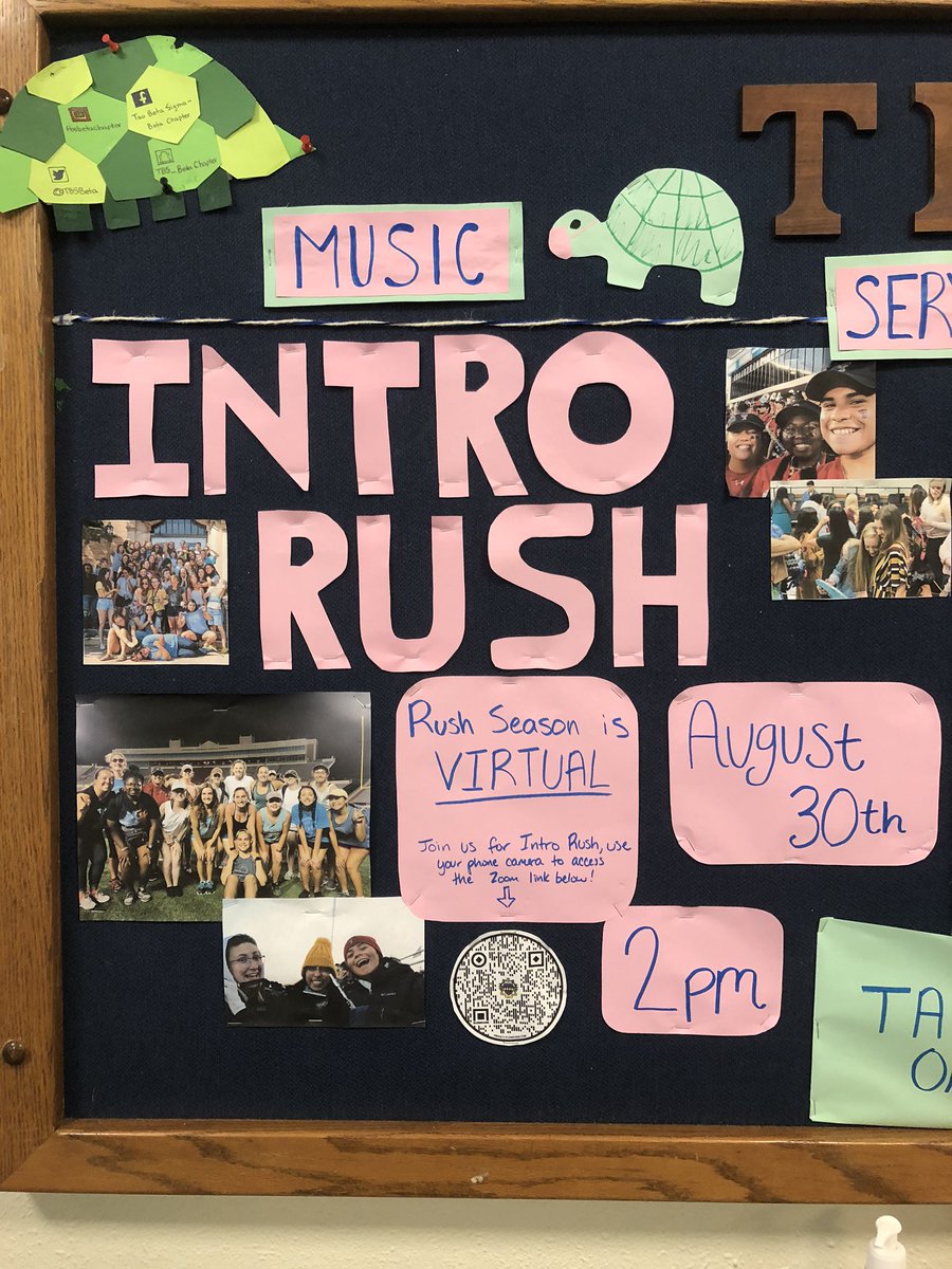 TBSBeta's tweet photo. Our first Rush event of the season is kicking off at 2pm CT today! Here’s a message from our Rush chair, Izzy Mendoza, on our Intro Rush happening today! https://t.co/i8CsaUz1JI
