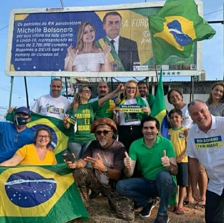 irtcg's tweet image. Inauguração do autdoor em Natal RN #20MesesSemCorrupcao nesse sábado 🇧🇷🥰