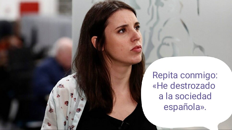 JMdezOficial's tweet photo. Srs., el daño hecho a 🇪🇸 por la Izq. es mucho peor que un virus-crisis. Y ha llegado en no pocos casos más allá de sus electorados! @IreneMontero lo elije todo y por elegir, se cansa pronto!Ella y Pablo elijen hasta lo que no se puede elegir en la vida!#YoNoPude! #QuienNoAmaOdia! https://t.co/peoW30IT5h