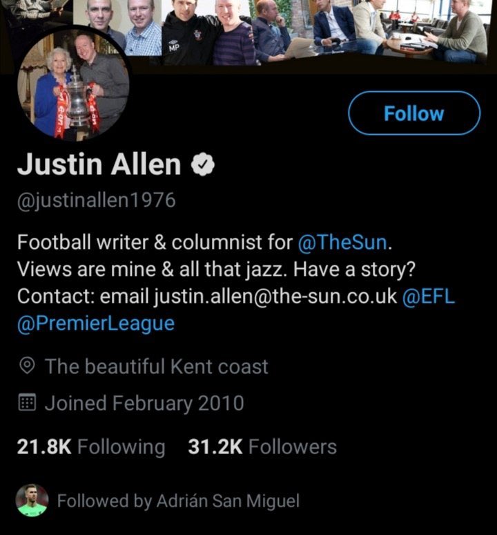 First, his affiliation with the S*n. He did a 1 on 1 interview with the newspaper, claimed that he loved them and even followed one of their reporters until a few days ago. Pathetic.