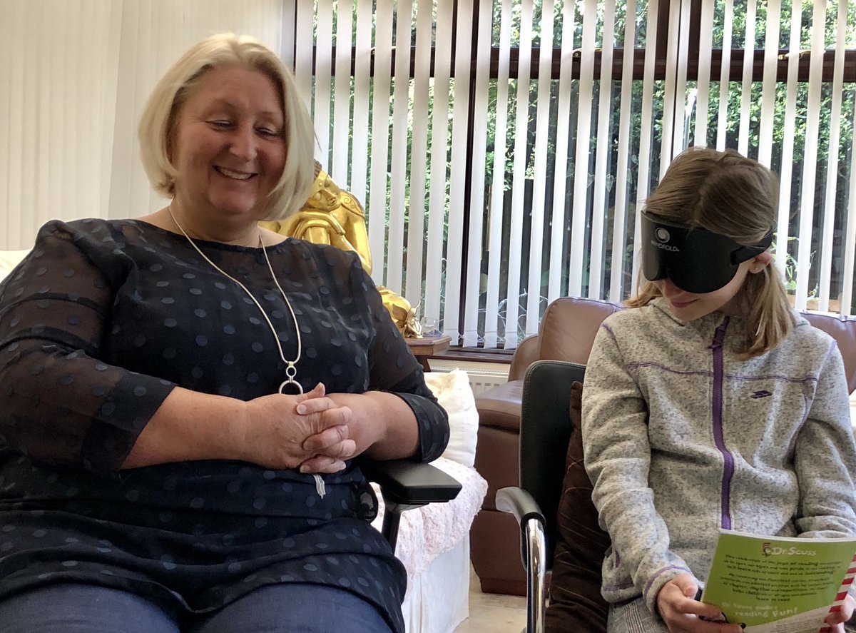 The inspirational Freya demonstrating how she can do pretty much anything without her physical eyes! #spiritual #consciousness #happiness <a href="/ICUAcademy/">ICUAcademy</a> #wisdom #Children