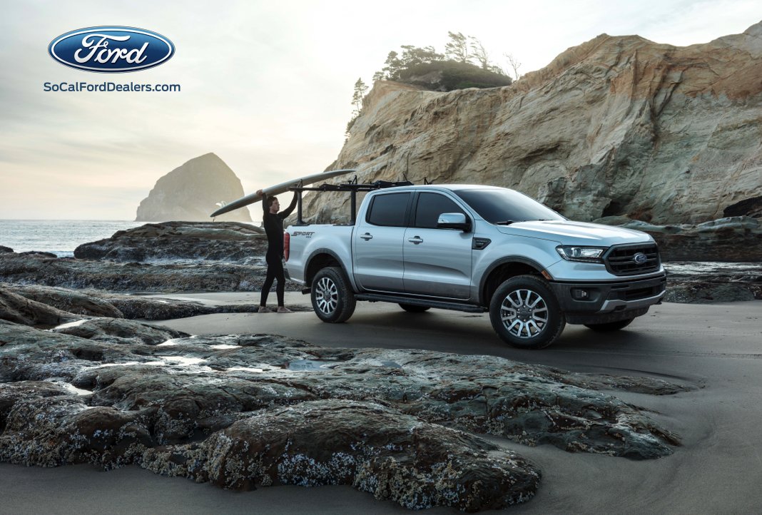 Happy #NationalBeachDay! #SoCalFordDealers #FordRanger #SundayVibes