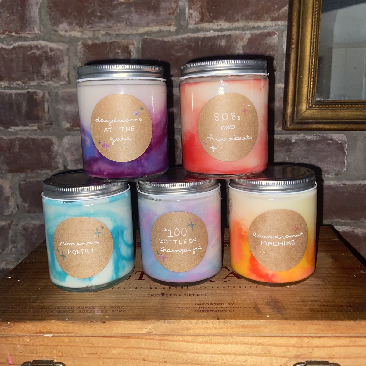 THREAD OF THE SCENTS OF EACH CANDLE  