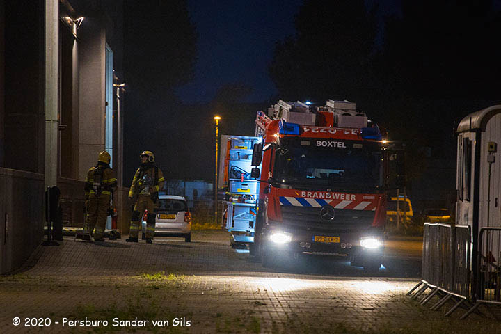 Melding brandweer Bloemmolen Boxtel