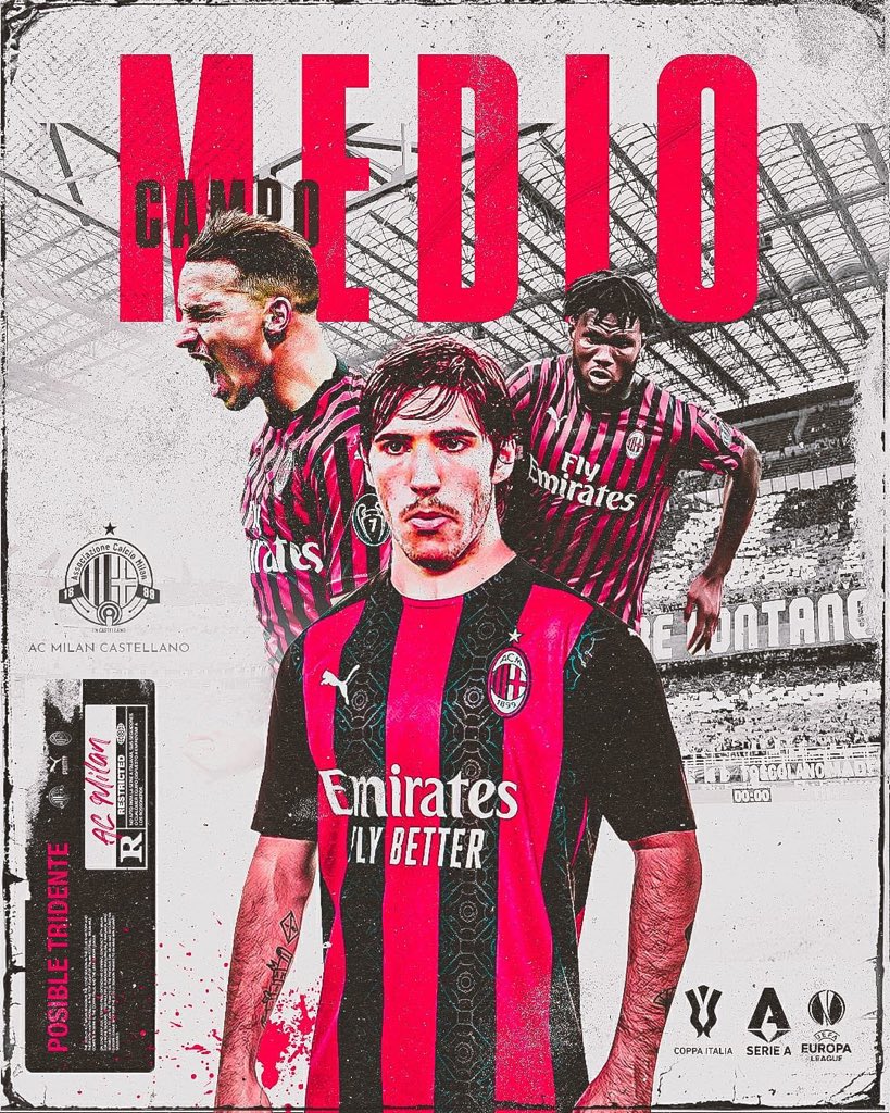 Sandro Tonali 👀

Juventus ❌
Inter ❌
Milan ✅

#Transfer