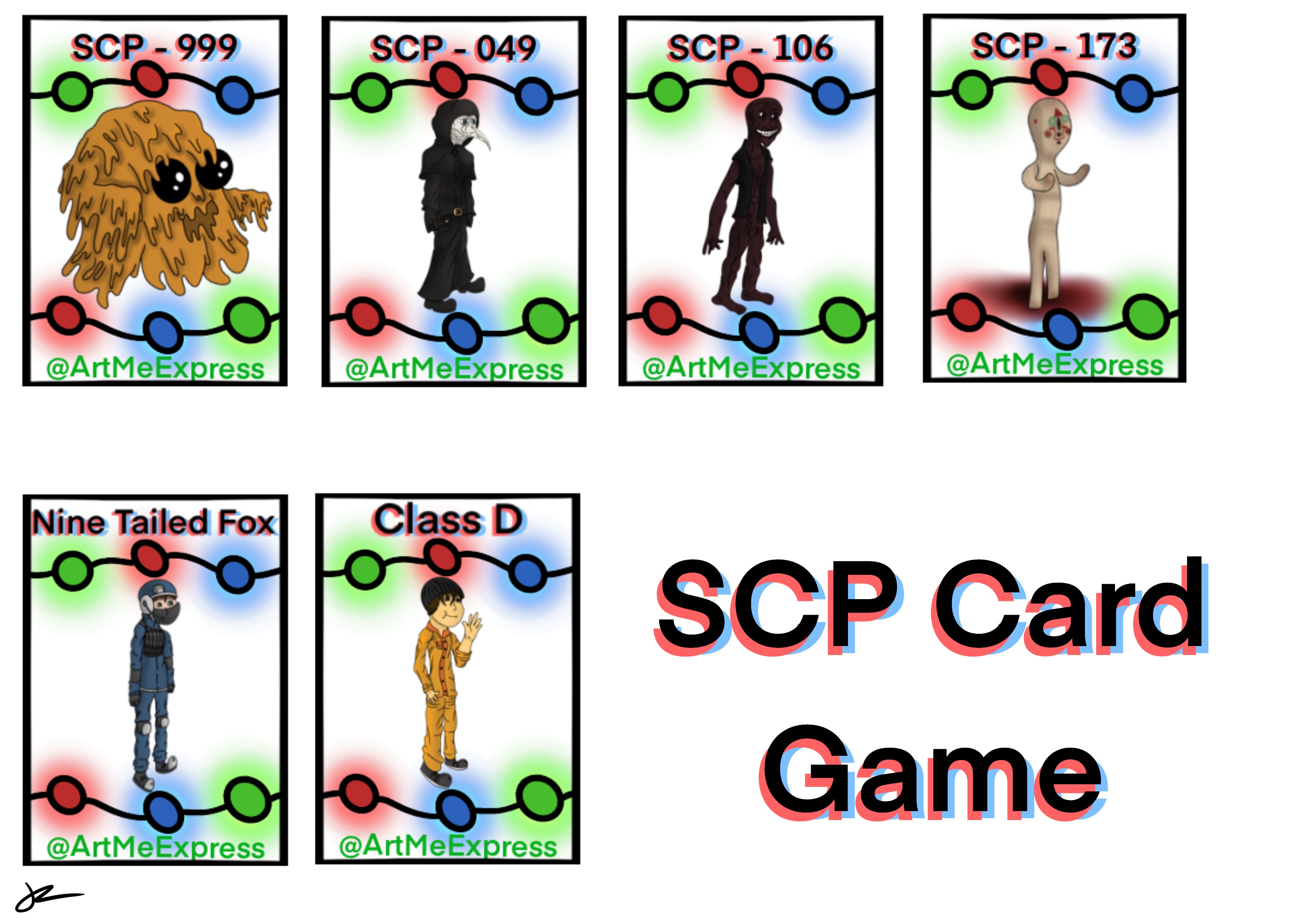 ArtMeExpress on X: So I created a card game for the SCP Foundation, really  this is just an idea and a concept. Check out the Scp Foundation -   #scp #scpfoundation #scpcontainmentbreach #