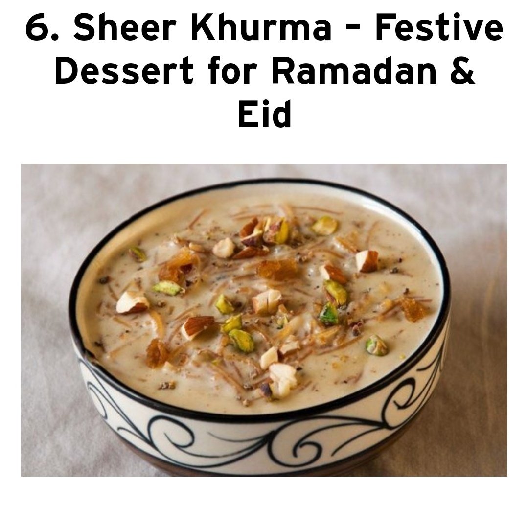 Just Sheer khurma lighten your Eid menu and mandatoryHosa makes your day special with her caring nature