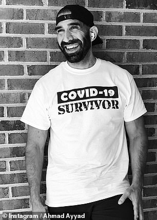 Ahmad Ayyad, 40,  #COVID19 survivor barely recognizes himself after losing 60 lbs in 25 days in a coma. Big Strong Guys get really sick from COVID too Trump! How many more??  #MAGA  https://www.kbtx.com/2020/06/30/covid-19-survivor-barely-recognizes-himself-after-25-days-in-a-coma/